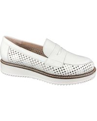 Pitillos - Schoenen ,Wit ,Mocassin Schoenen - Lyst