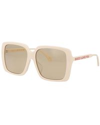 Gucci - Stylische sonnenbrille gg0567san,mode oversize quadratische sonnenbrille - Lyst