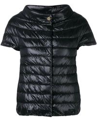 Herno - Geweldige Down Jacket Met Korte Mouwen - Lyst