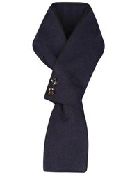Moorer - Winterschal,weicher cashmere schal mit hornknöpfen - Lyst