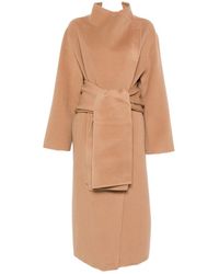 AYA MUSE - Belted Coats - Lyst