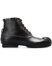 Maison Margiela - Shoes > boots > lace-up boots - Lyst