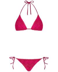 Missoni - Zee Lace-Up Zwemkleding - Lyst