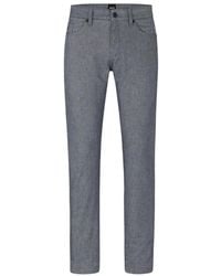 BOSS - Straight Fit Jeans - Lyst