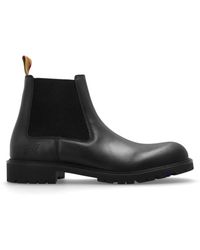 Burberry - Schoenen ,Zwart ,Leer Chelsea Laarzen Rogue - Lyst