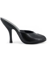 Jude - Schoenen ,Zwart ,Leer Date Mules - Lyst