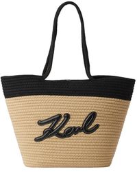 Karl Lagerfeld - Albi shopper handtasche - Lyst