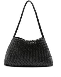 Dragon Diffusion - Gevlochten Leren Tote Tas - Lyst