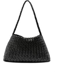 Dragon Diffusion - Gevlochten Leren Tote Tas - Lyst