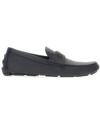 Gucci - Driver Mit Web-Detail - Lyst