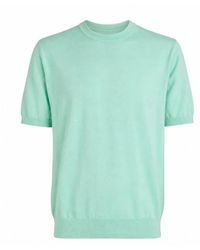 Altea - Lewis Katoenen Terry T-Shirt - Lyst
