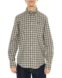 Barbour - Overhemden ,Leer Getailleerd Lomond Overhemd Contrastprint - Lyst