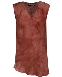 Cortana - Sleeveless Tops - Lyst