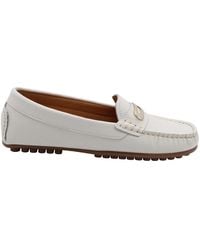 Scapa - Klassische Leder Mokassin Schuhe - Lyst