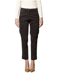 Mason's - Broeken ,Bruin ,Katoen Marlene Cargo - Lyst
