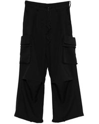 Y-3 - Wide Trousers - Lyst