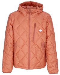 adidas - Gepolsterte daunenjacke mit verstellbarer kapuze - Lyst