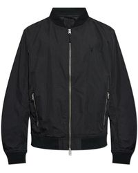 AllSaints - Jassen ,Zwart ,Katoen Bassett Bomberjack - Lyst