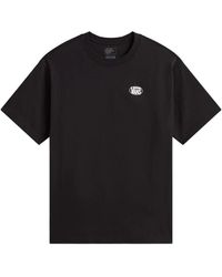 Vans - Tops ,Zwart ,Katoen Oval Logo Loose Ss Tee - Lyst