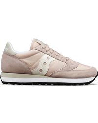 Saucony - Sneakers jazz original rosa/crema - Lyst
