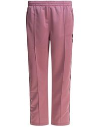 Needles - Rosa Poly Smooth Hose Mit Seitenstreifen - Lyst