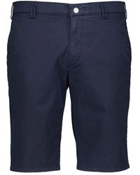 Meyer - Palma Bermuda Shorts Donkerblauw - Lyst