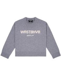 WRSTBHVR - Round-Neck Knitwear - Lyst
