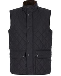 Barbour - Jassen ,Blauw ,Polyester Stijlvolle Jassen Voor Mannen - Lyst