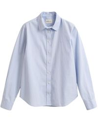 GANT - Klassiek Poplin Overhemd - Lyst