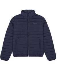 Aquascutum - Jassen ,Blauw ,Polyester Sp Puffer Jacket - Lyst