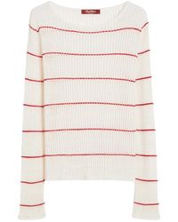 Max Mara - Slim-Fit Trui Van Wol En Zijde - Lyst