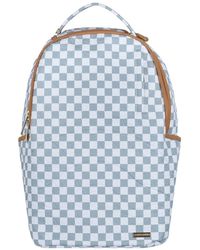 Sprayground - Zaino Graff Embossed 3Am Cream Check - Lyst