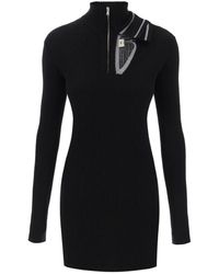 Y. Project - Elegantes schwarzes kleid für frauen - Lyst
