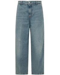 Ami Paris - Wide Jeans - Lyst