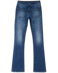 Femme Vêtements Jeans Pantalons capri et pantacourts Pantalon en jean Jean Dondup en coloris Bleu 