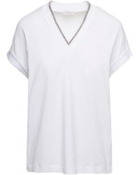Brunello Cucinelli - T-Shirts - Lyst
