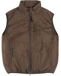 Aspesi - Gepolstertes hochgeschlossenes gilet,gepolstertes hochkragen gilet - Lyst