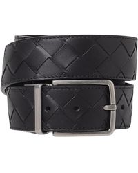 Bottega Veneta - Luxe Geweven Leren Riem - Lyst