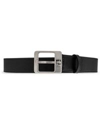 Fendi - Ff Monogram Buckle Ledergürtel - Lyst