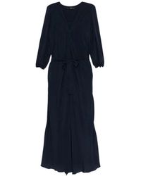 Seventy - Kleedjes ,Blauw ,Nylon Wikkeljurk - Lyst