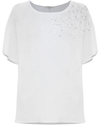 Kocca - Overhemden ,Wit ,Katoen Stijlvolle Blouse - Lyst