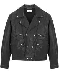 Saint Laurent - Stijlvolle Jas Voor Trendy Outfits - Lyst