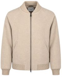 Circolo 1901 - Bomber Zip Luxury Wool - Lyst