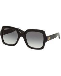 Gucci - Oversized Vierkante Zonnebril - Lyst