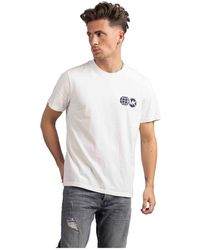 Michael Kors - Global t-shirt riciclata bianco uomo - Lyst