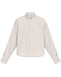 Ami Paris - Hemd mit gestreiftem muster - Lyst