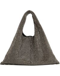 TWENTYFOUR - Schwarze Strass Clutch Tasche - Lyst