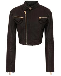 Roberto Cavalli - Leather Jackets - Lyst