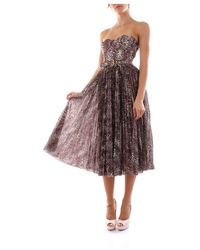 Elisabetta Franchi Ab99906e2 Jurken - Meerkleurig