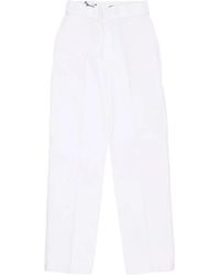 Dickies - Broeken ,Wit ,Katoen Witte Werkbroek Lange Broek - Lyst